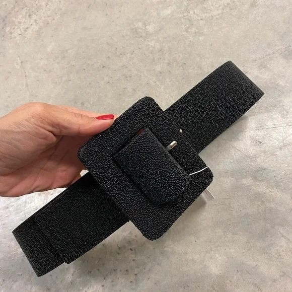 Alice & Olivia black embellished belt! Size Medium Alice + Olivia Belts for Women | The RealReal main image 3
